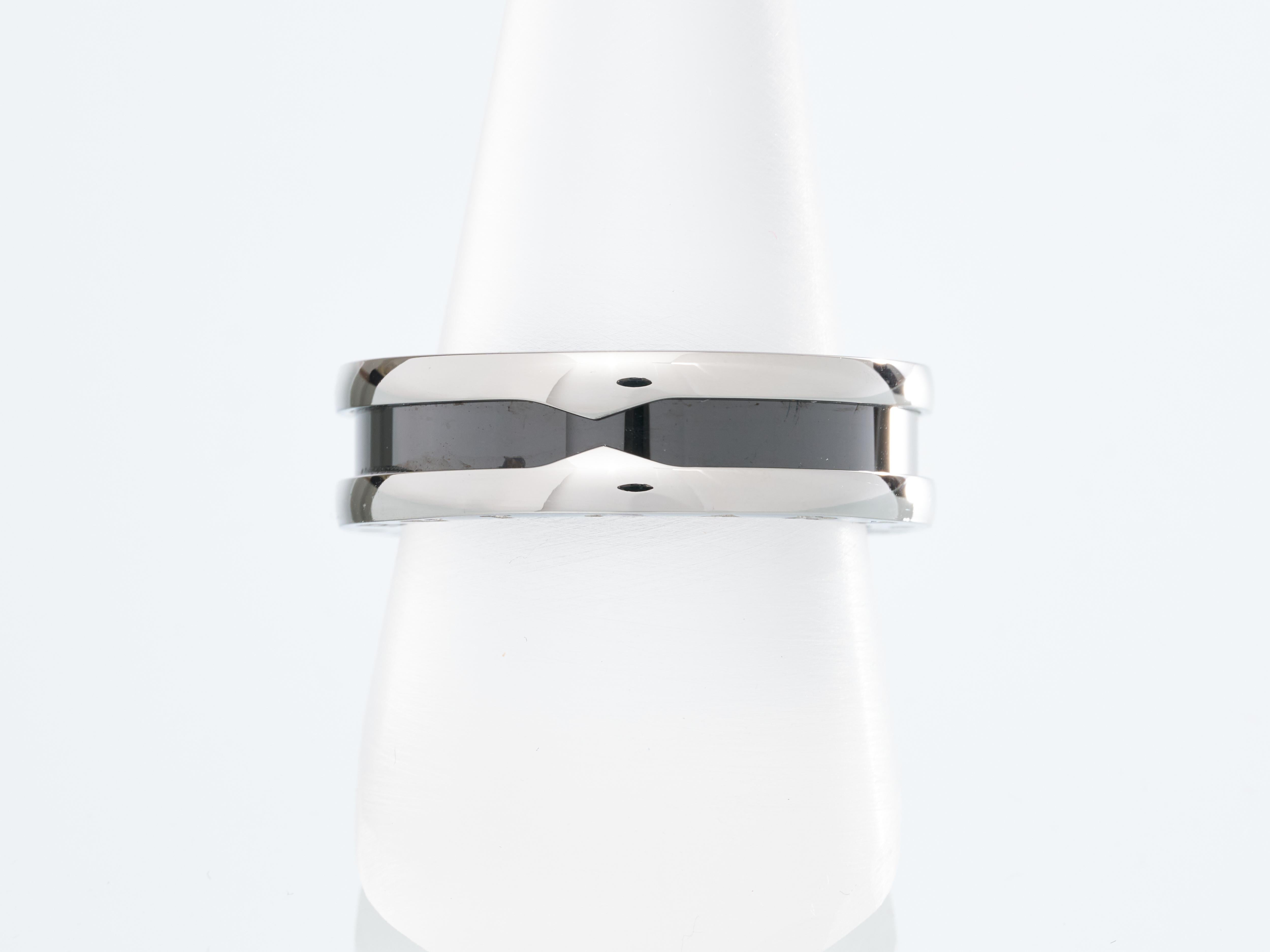 Bulgari Bvlgari Anillo Save The Children Talla T 62 Caja de cerámica de plata 925 PVP £520 4