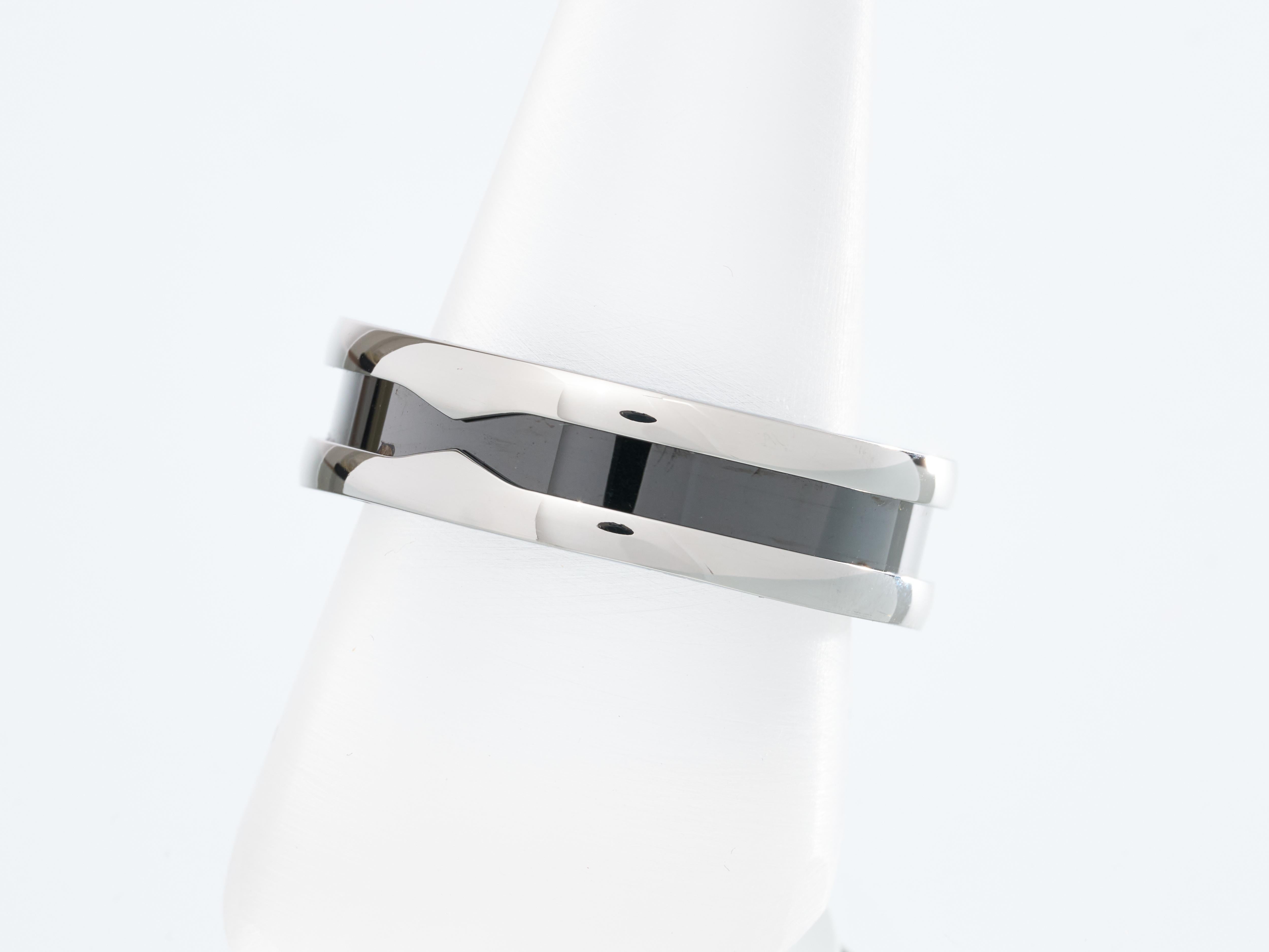 Bulgari Bvlgari Anillo Save The Children Talla T 62 Caja de cerámica de plata 925 PVP £520 5