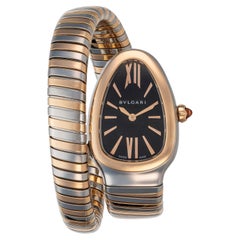 Bulgari (Bvlgari) Serpenti Tubogas Rose Gold Stainless Steel Quartz Wristwatch