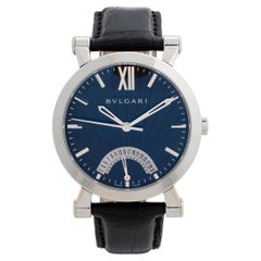 Bulgari Bvlgari Sotirio Retrograde Date Wristwatch Ref SB42SDR, 42mm Case, 2012.