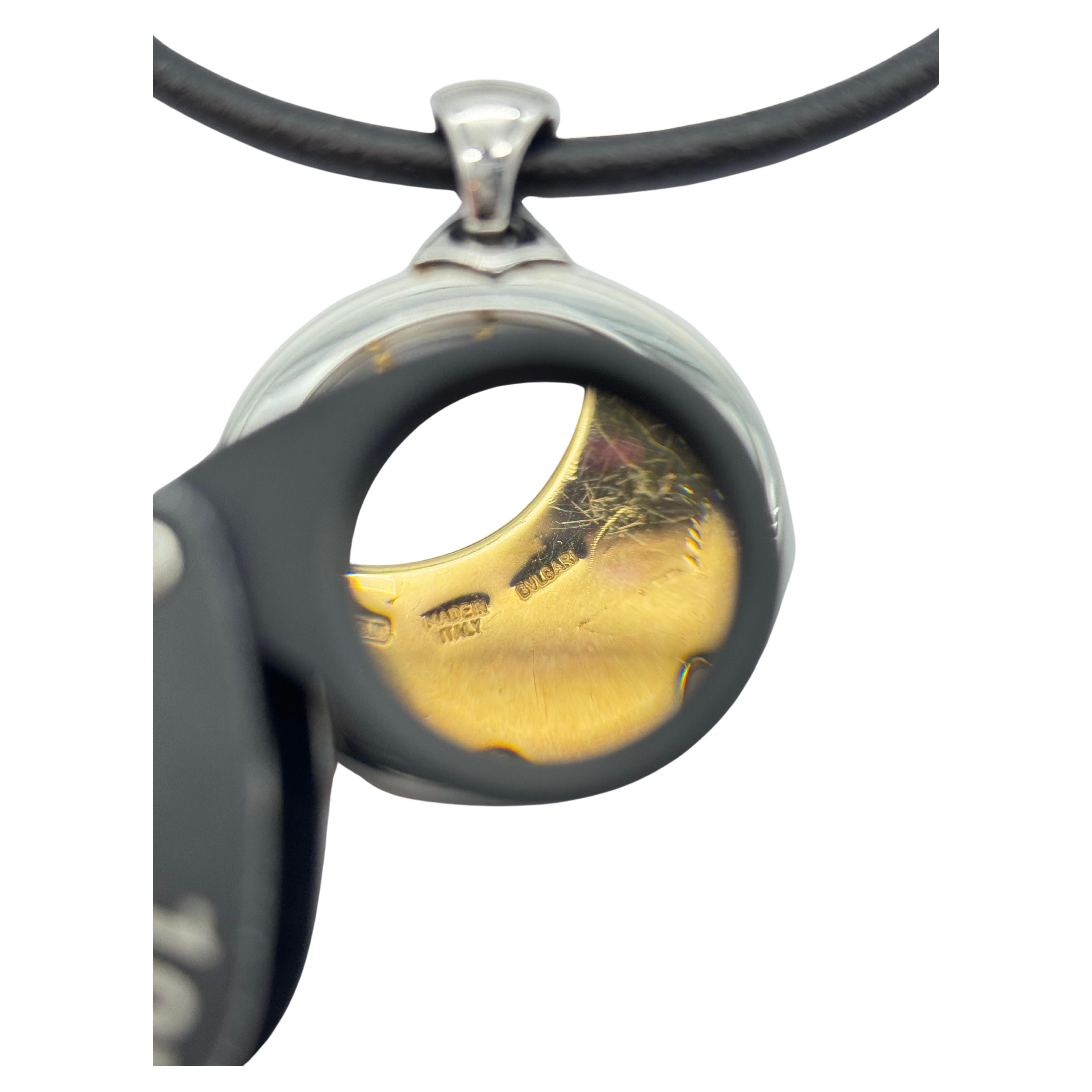 Bulgari/Bvlgari Tondo necklace Colliers sun in 18k gold 2