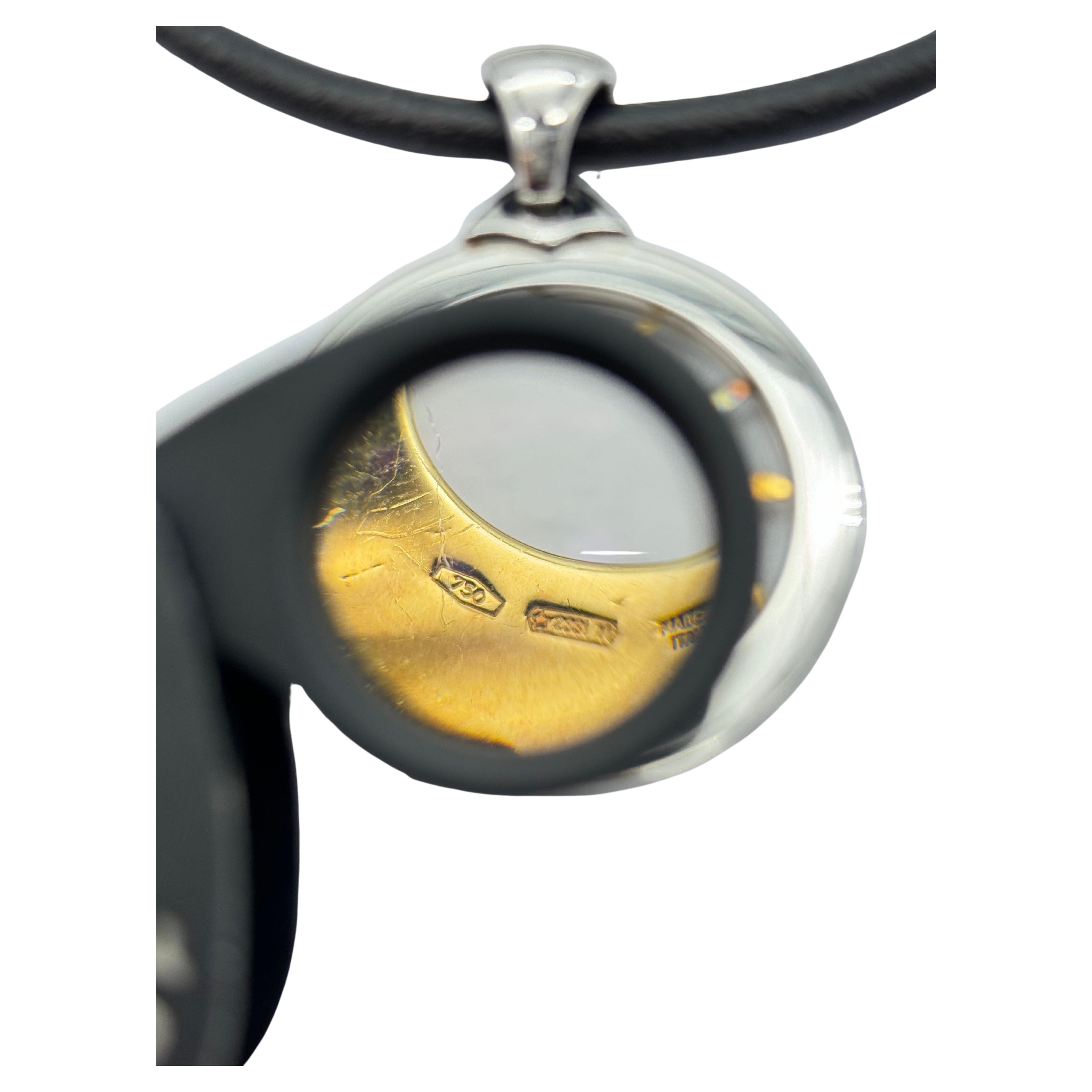 Bulgari/Bvlgari Tondo necklace Colliers sun in 18k gold In Good Condition In Berlin, BE