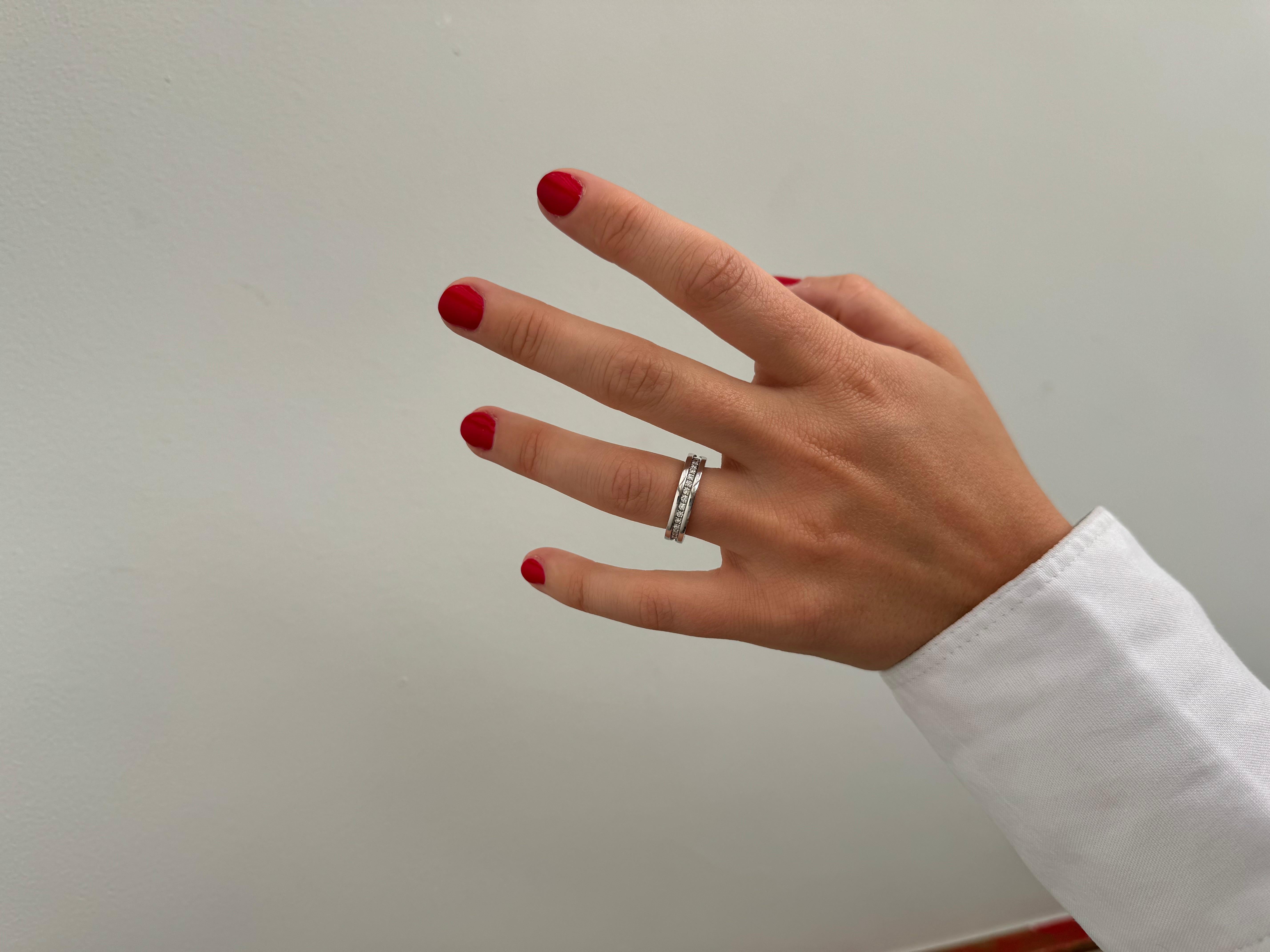 Bulgari B.Zero 1 diamond ring For Sale 1