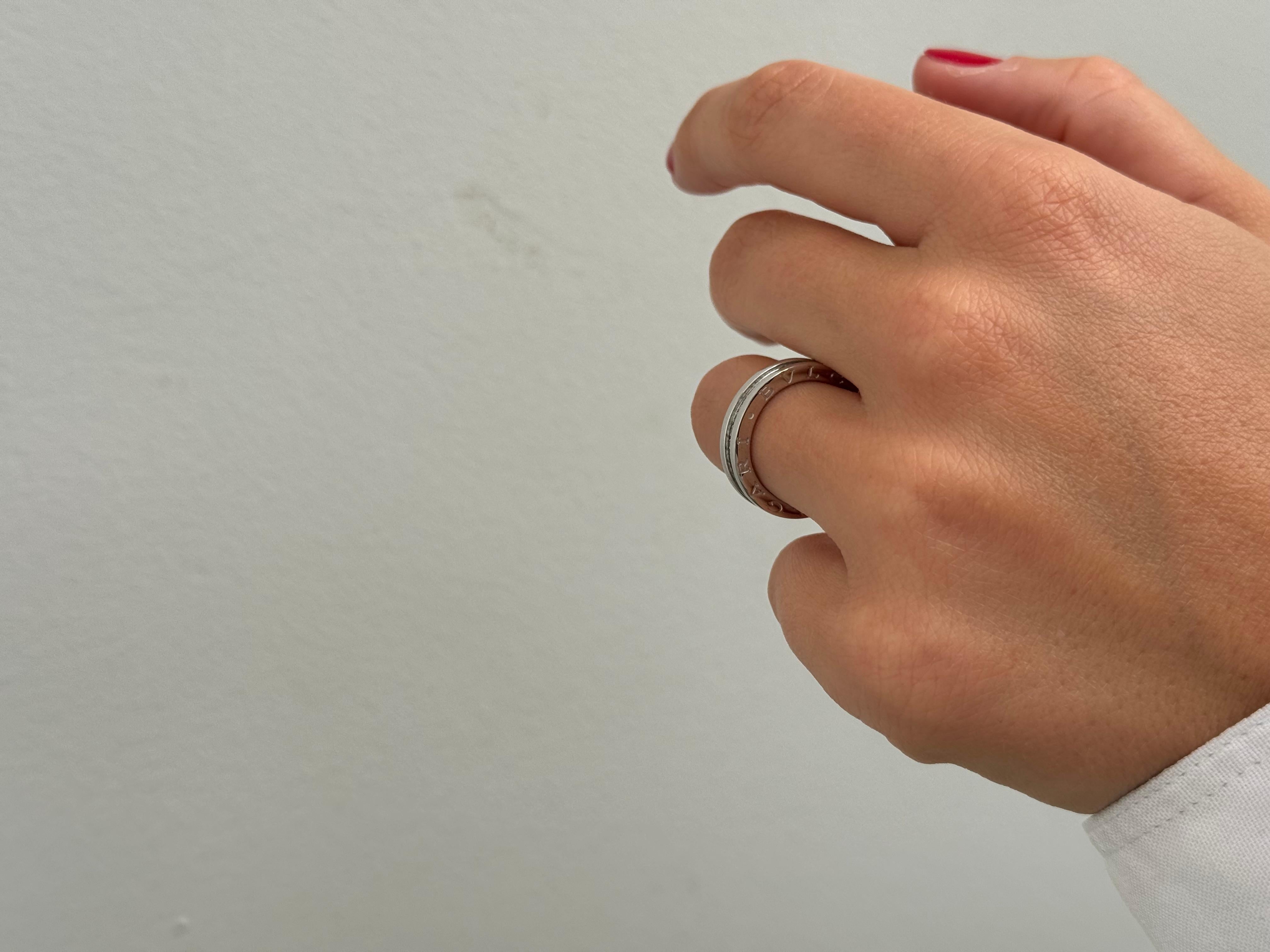 Bulgari B.Zero 1 diamond ring For Sale 2