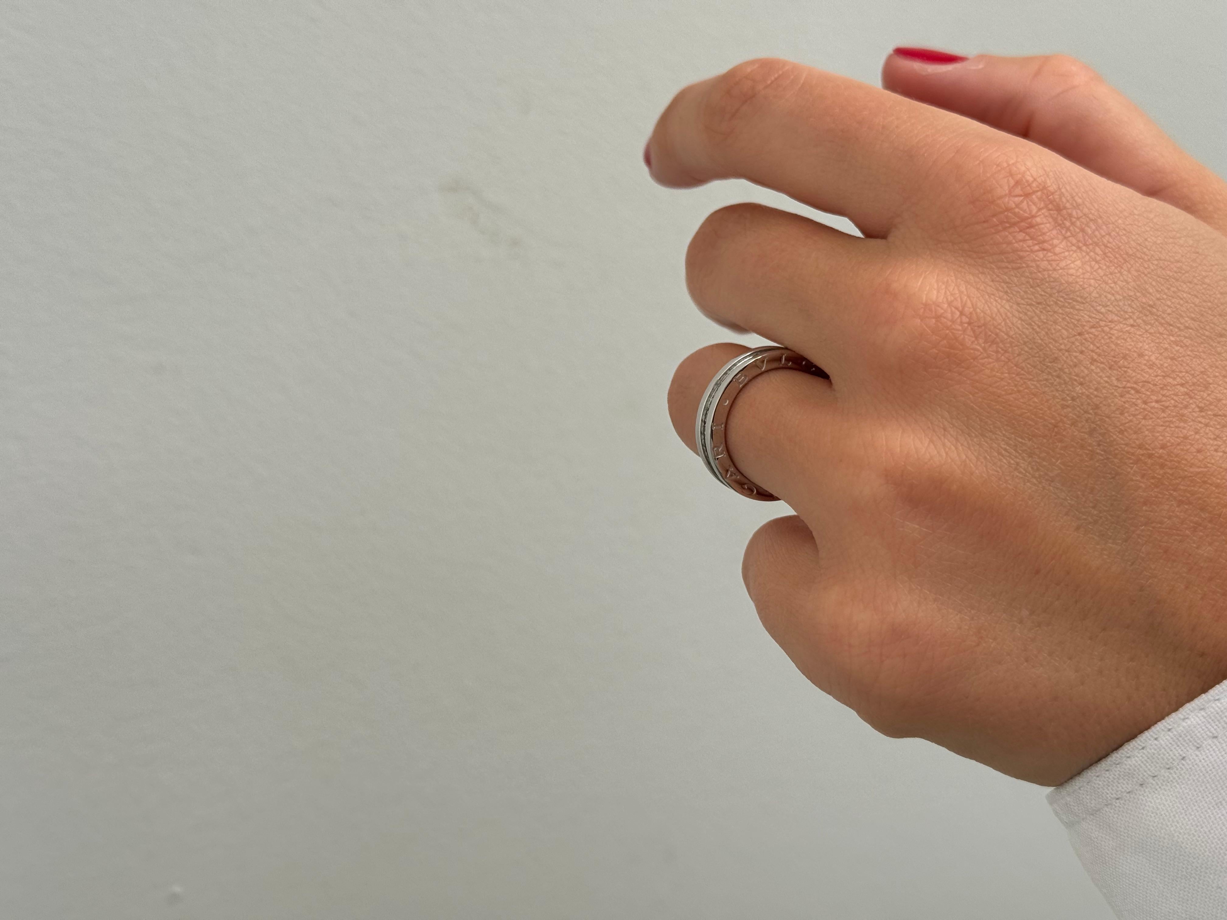 Bulgari B.Zero 1 diamond ring For Sale 3