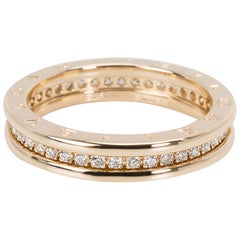 Bulgari B.zero 1 Diamond Ring in 18 Karat Yellow Gold 0.6 Carat