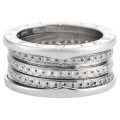 BULGARI B.Zero1 18k White Gold Diamond Ring, 1.30ct, Circa 2015