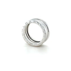 Bulgari, B.zero1 18K White Gold Ring