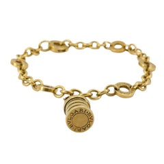 Bulgari B.zero1 18k Gelbgold Charme Armband 7,75"