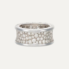 Bulgari B.zero1 18kt White Gold Diamond Pavé Ring, Circa 2000