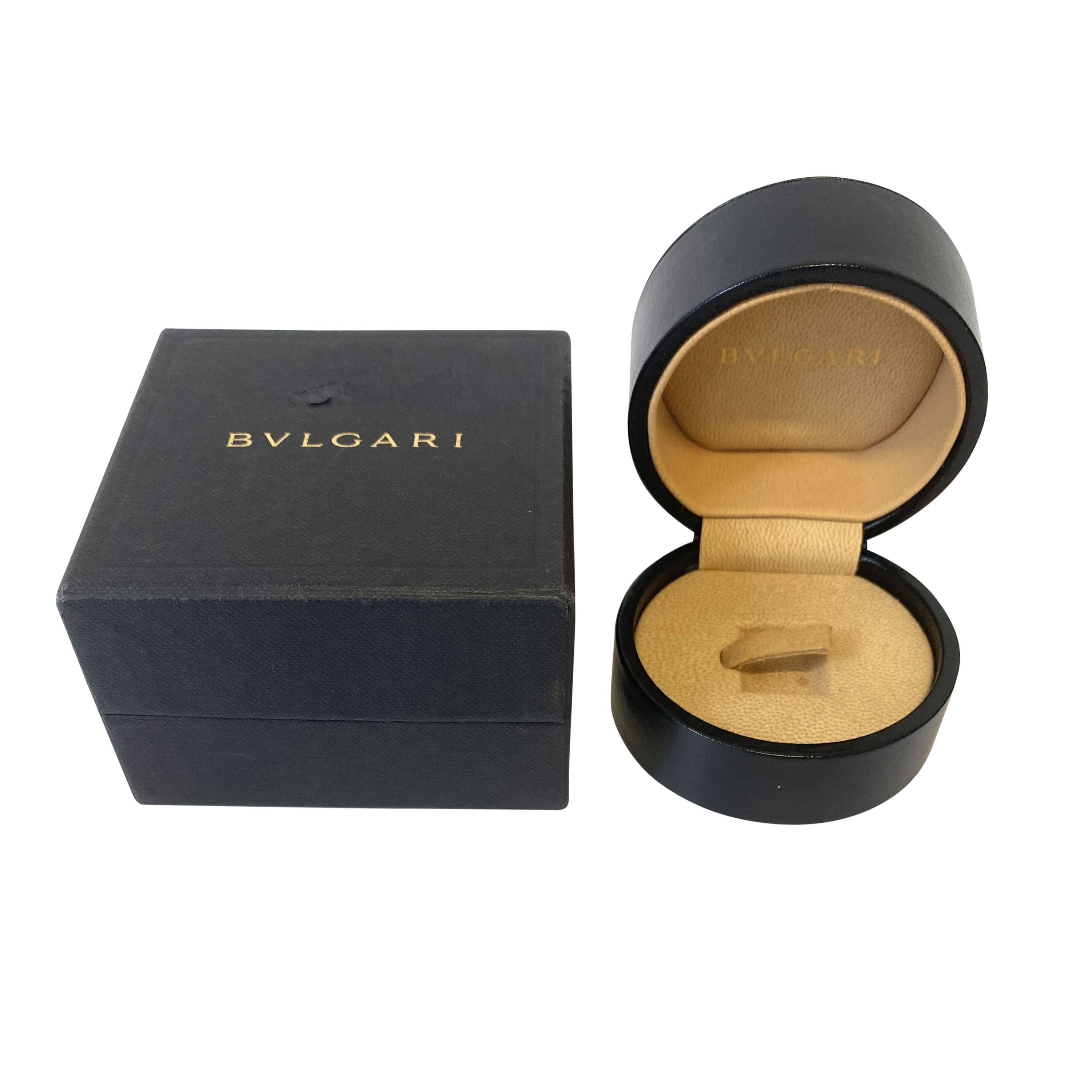 Bulgari Bulgari B.Zero1 3 Band Ring aus 18kt Weißgold im Zustand „Hervorragend“ im Angebot in New York, NY