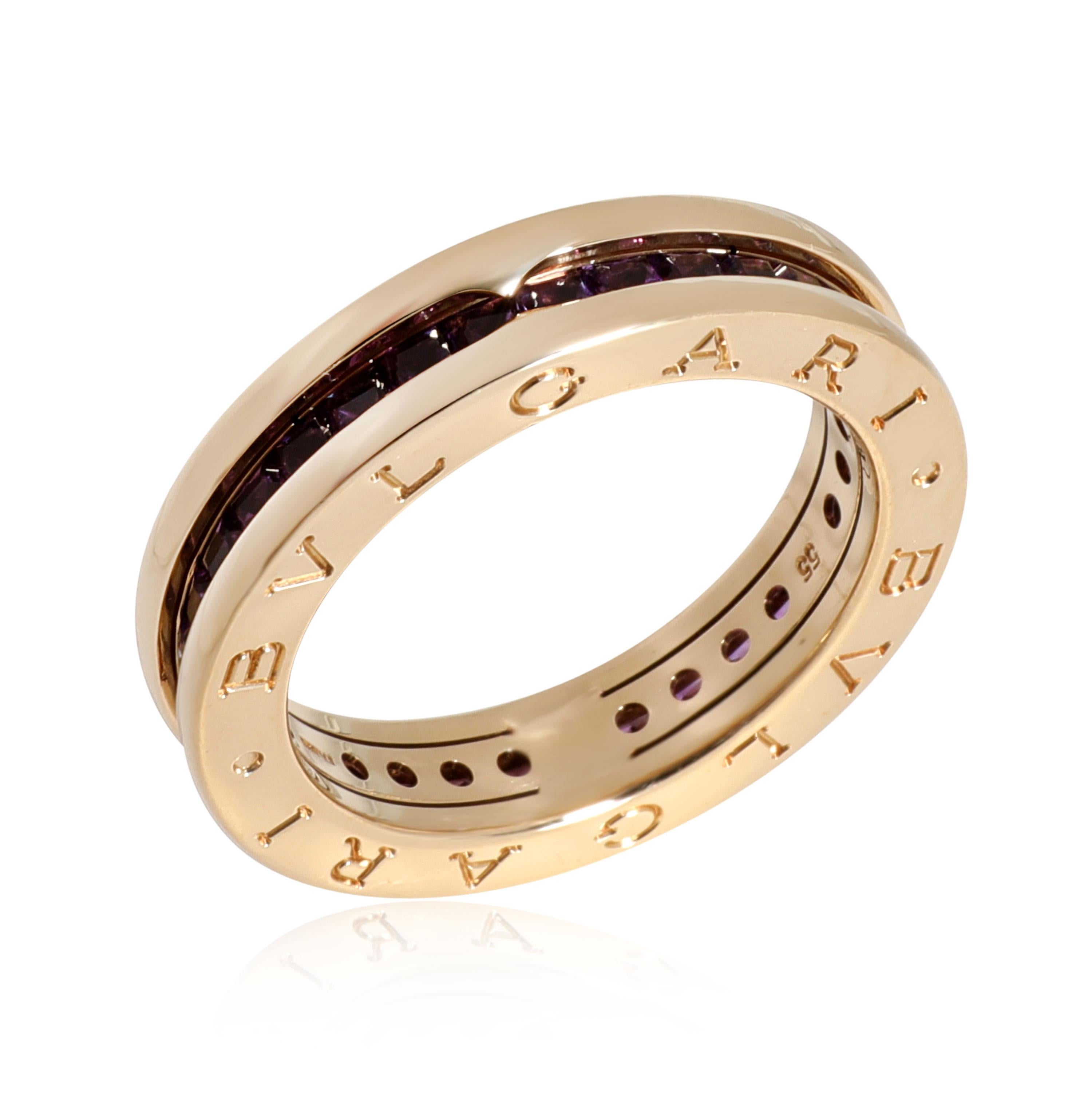 Bulgari B.Zero1 Amethystring aus 18 Karat Gelbgold mit Amethyst

PRIMÄRE DETAILS
SKU: 113227
Auflistung Titel: Bulgari B.Zero1 Amethyst Ring in 18K Gelbgold
Condit Beschreibung: Verkauft für 4,650 USD. In ausgezeichnetem Zustand und kürzlich