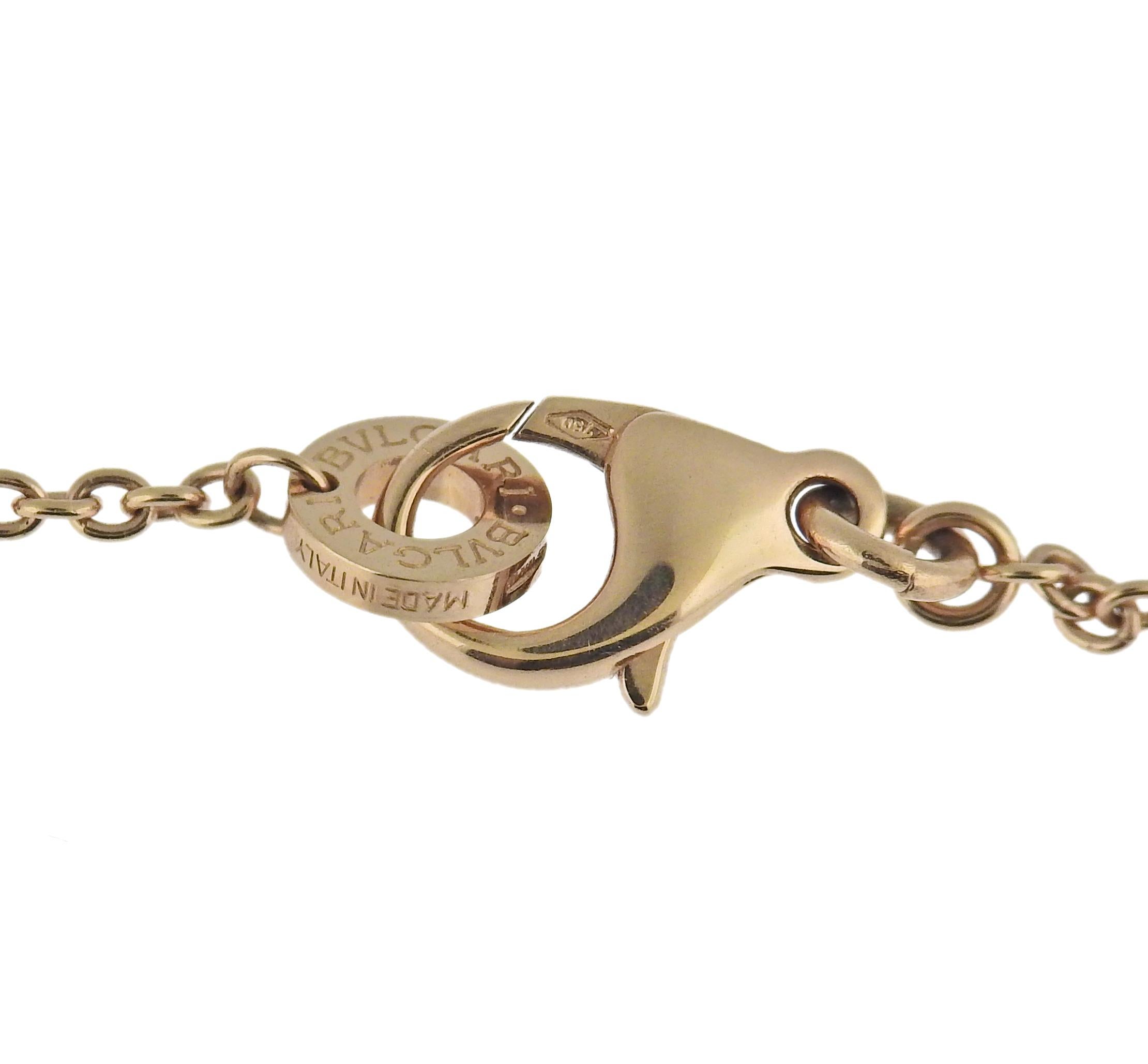 bulgari necklace black