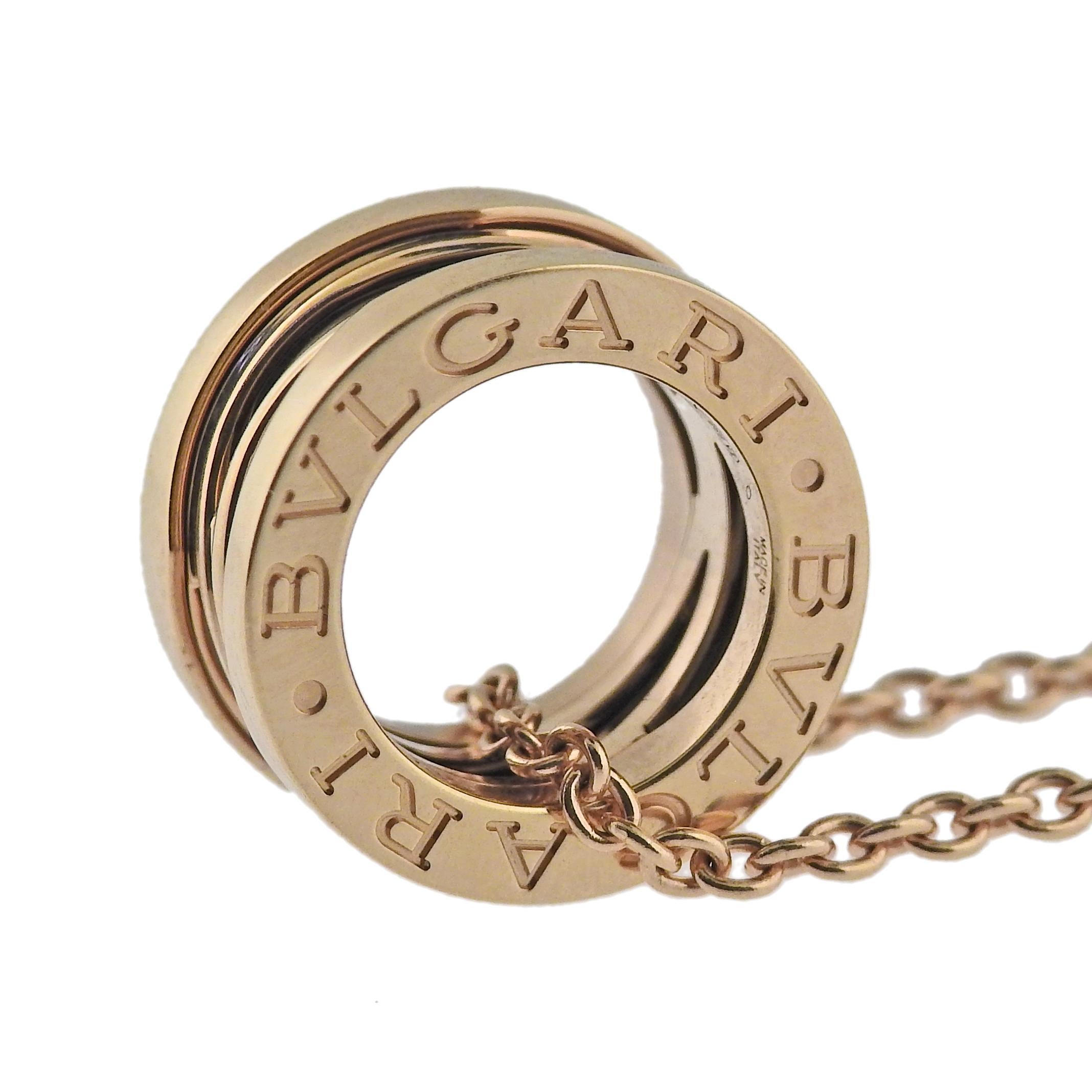 bvlgari b zero necklace