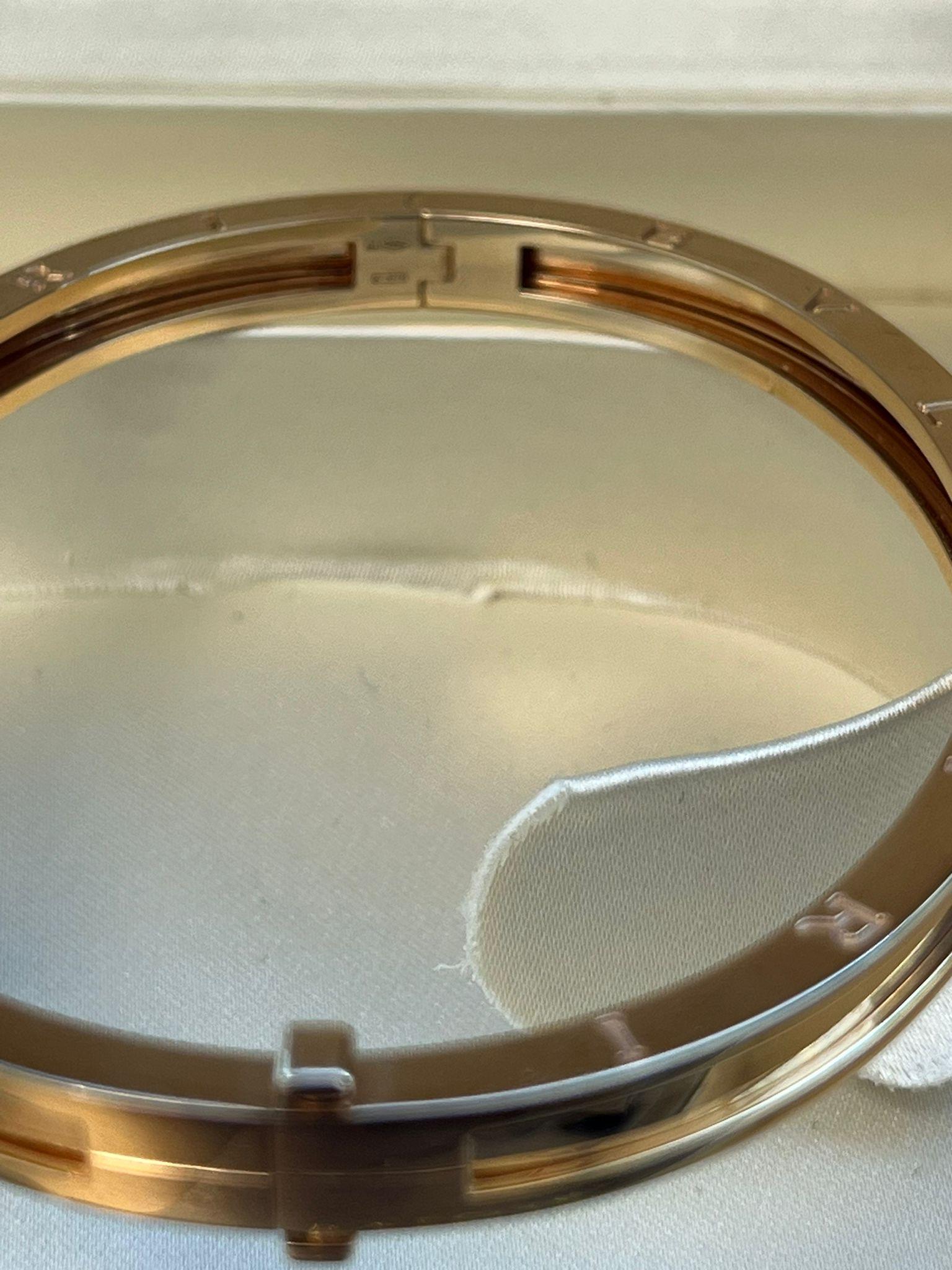 Bulgari B.Zero1 Bracelet 18K Rose Gold Bangle For Sale 6