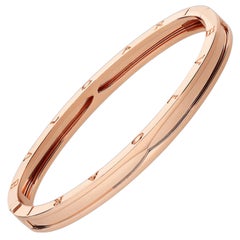 Bulgari B.Zero1 Bracelet 18K Rose Gold Bangle