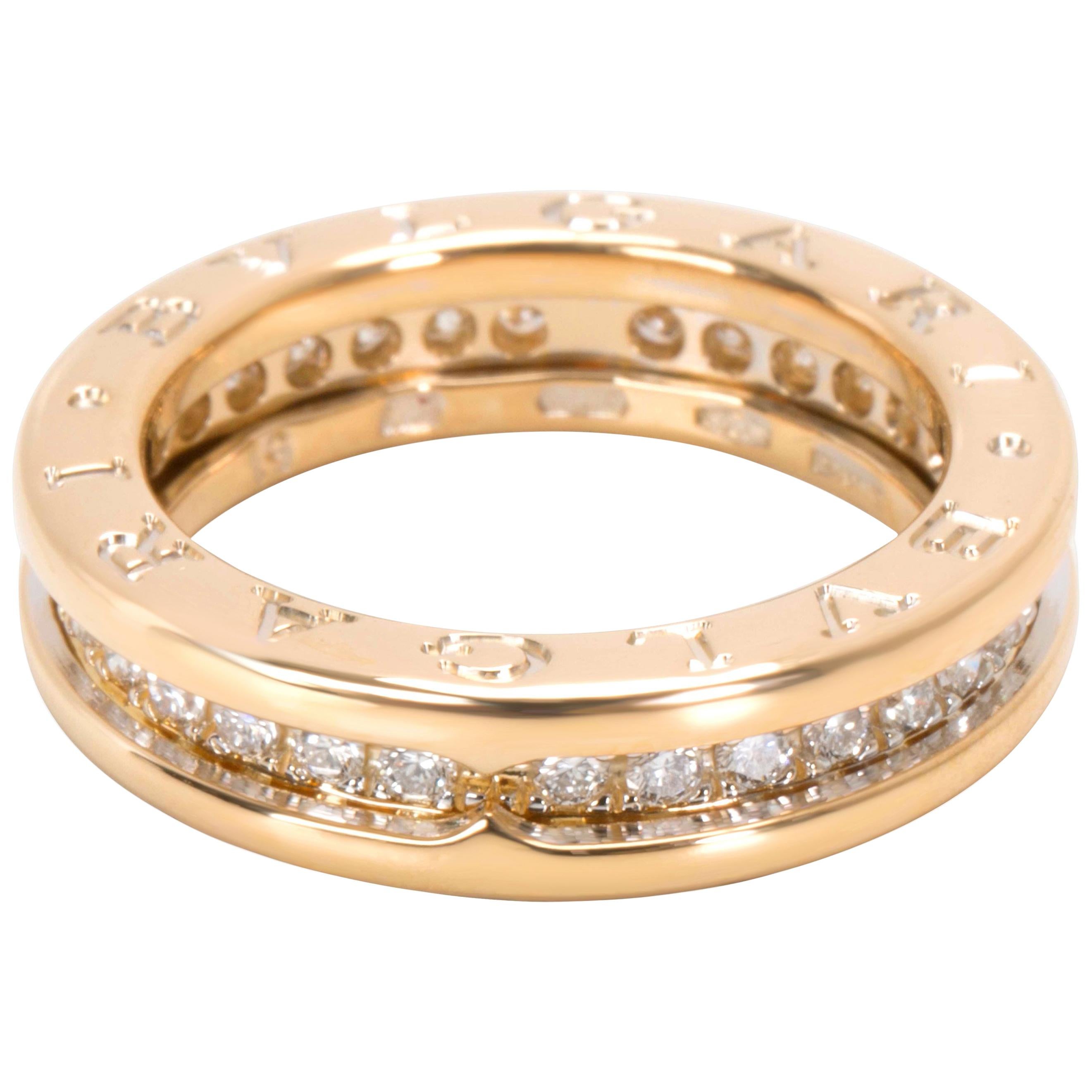 Bulgari B.Zero1 Diamond Ring in 18 Karat Yellow Gold '0.64 Carat