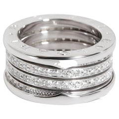 Bulgari Bague B.zero1 en or blanc 18 carats avec diamants de 0,89 carat poids total