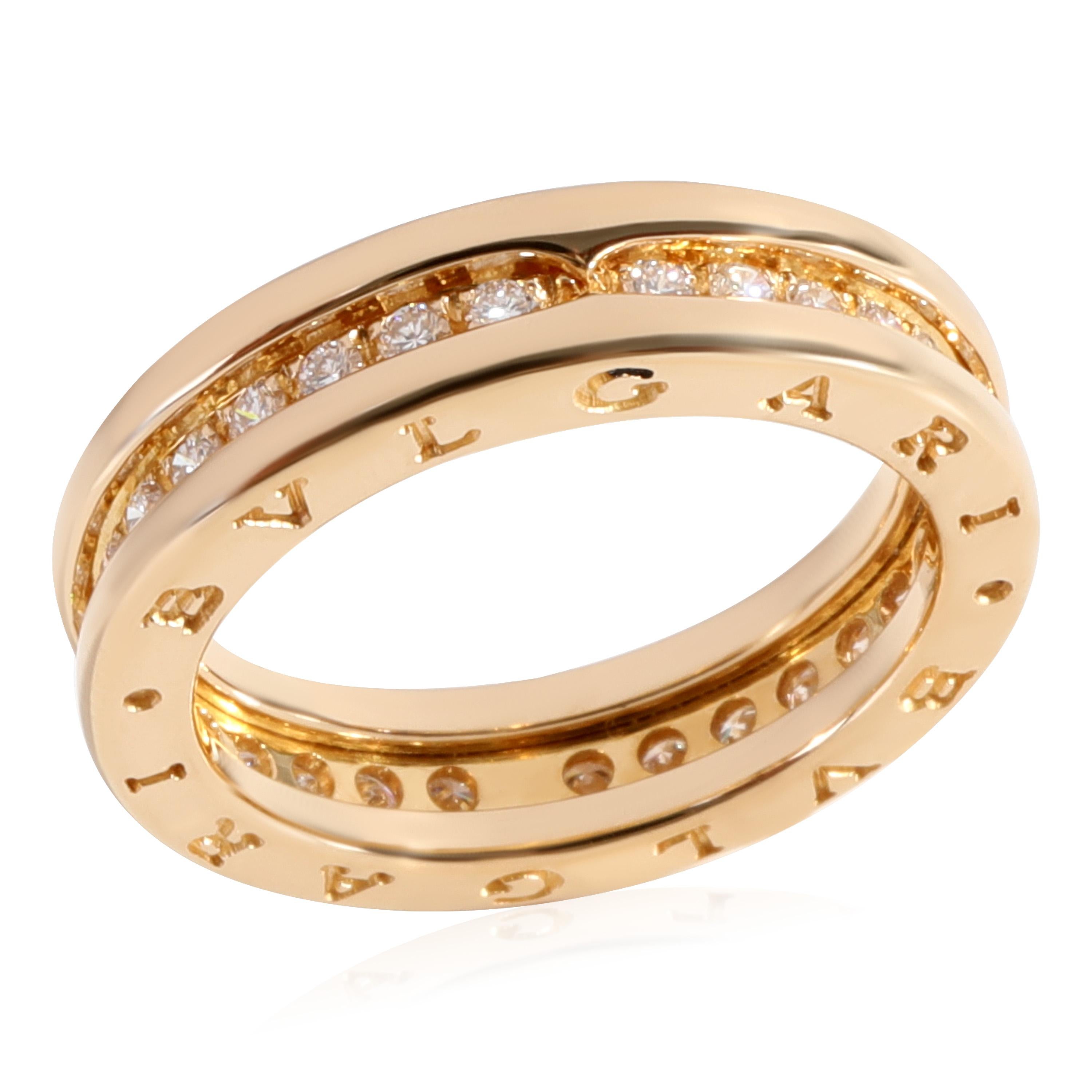 Bulgari B.Zero1 Diamond Ring in 18k Yellow Gold 0.45 CTW

PRIMARY DETAILS
SKU: 118616
Listing Title: Bulgari B.Zero1 Diamond Ring in 18k Yellow Gold 0.45 CTW
Condition Description: Retails for 6050 USD. In excellent condition and recently polished.