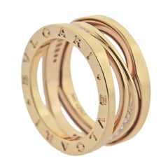 Anillo Bulgari B.Zero1 Diamante Oro Rosa