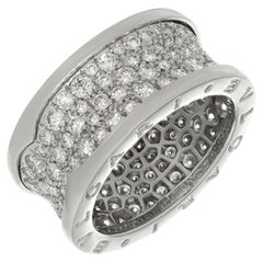 Bulgari B.Zero1 Diamond White Gold Band Ring