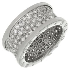 Bulgari B.Zero1 Diamond White Gold Band Ring