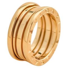Bulgari B.Zero1 large Yellow Gold Ring Size 53