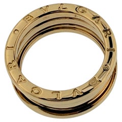 Anello Bulgari B.Zero1 Oro rosa 18 carati 2 Righe