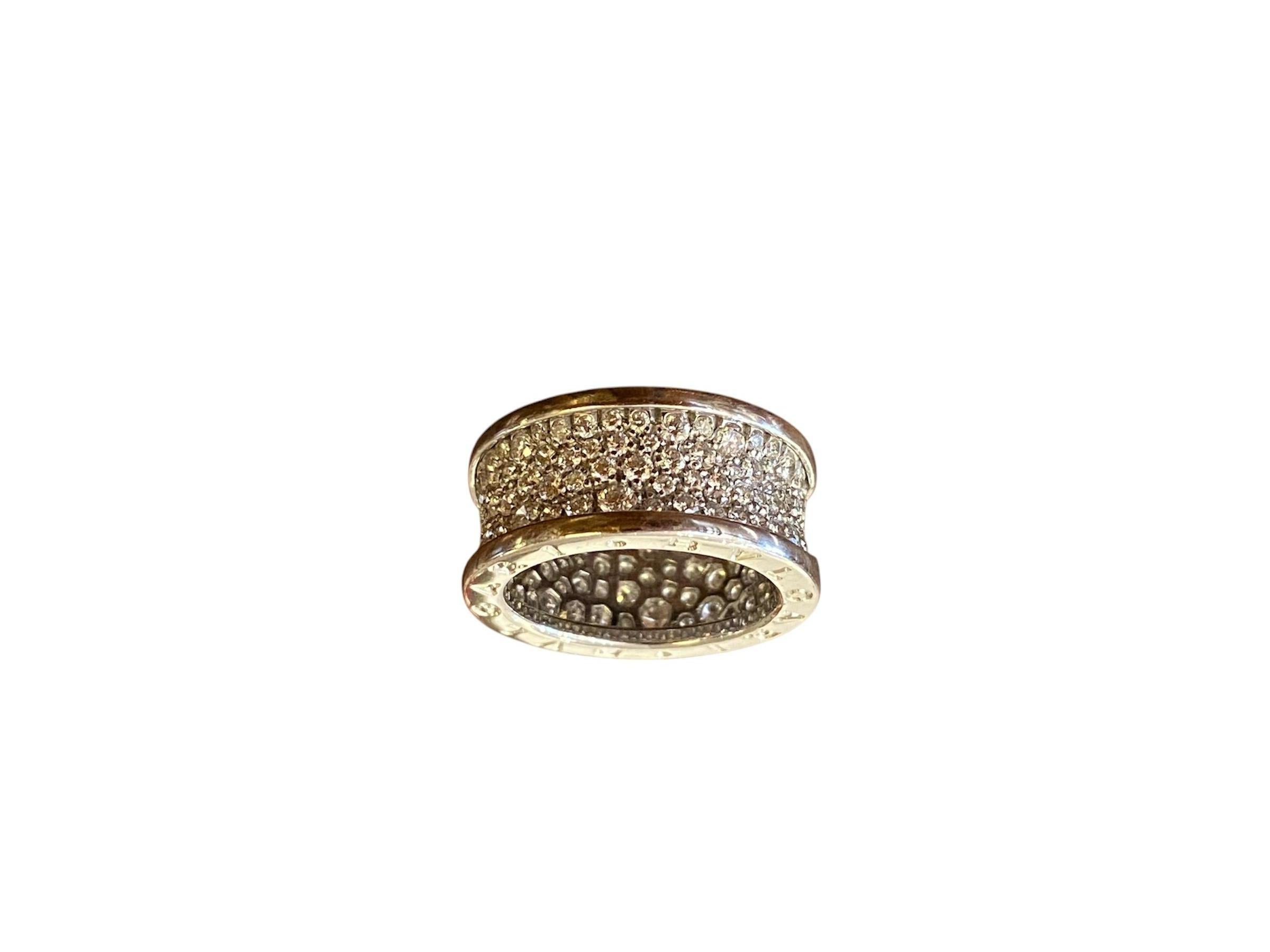 Bulgari B.ZERO1 Ring, Gold and Diamonds For Sale 1