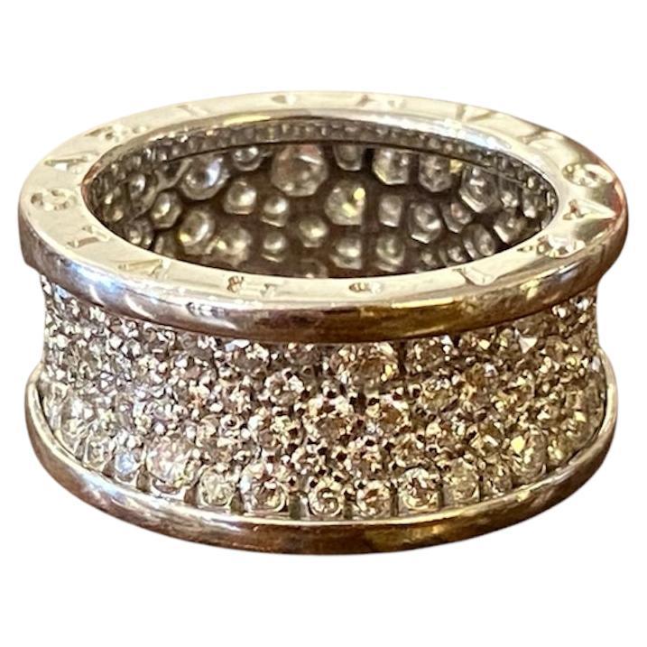 Bulgari B.ZERO1 Ring, Gold and Diamonds