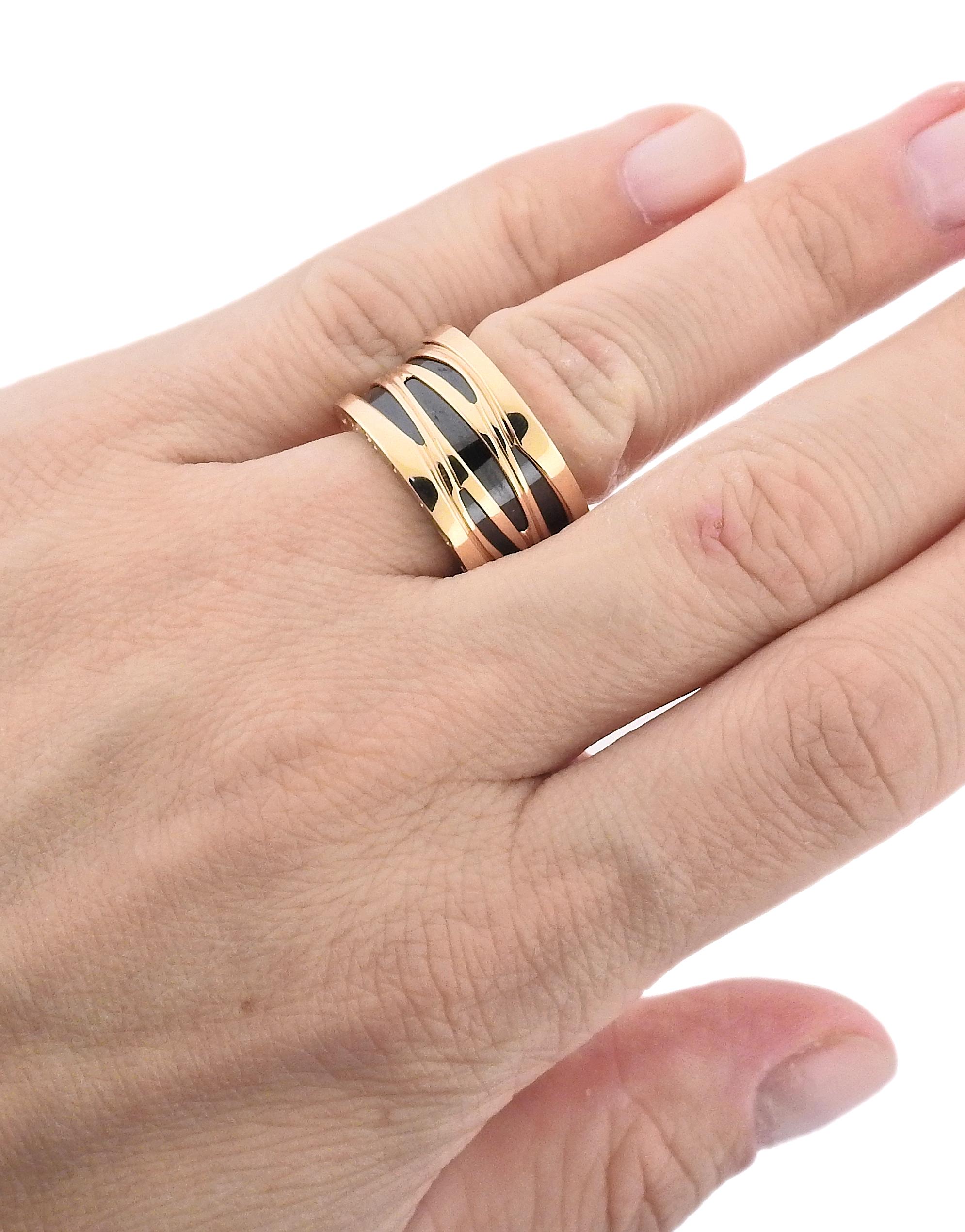 bvlgari ceramic ring