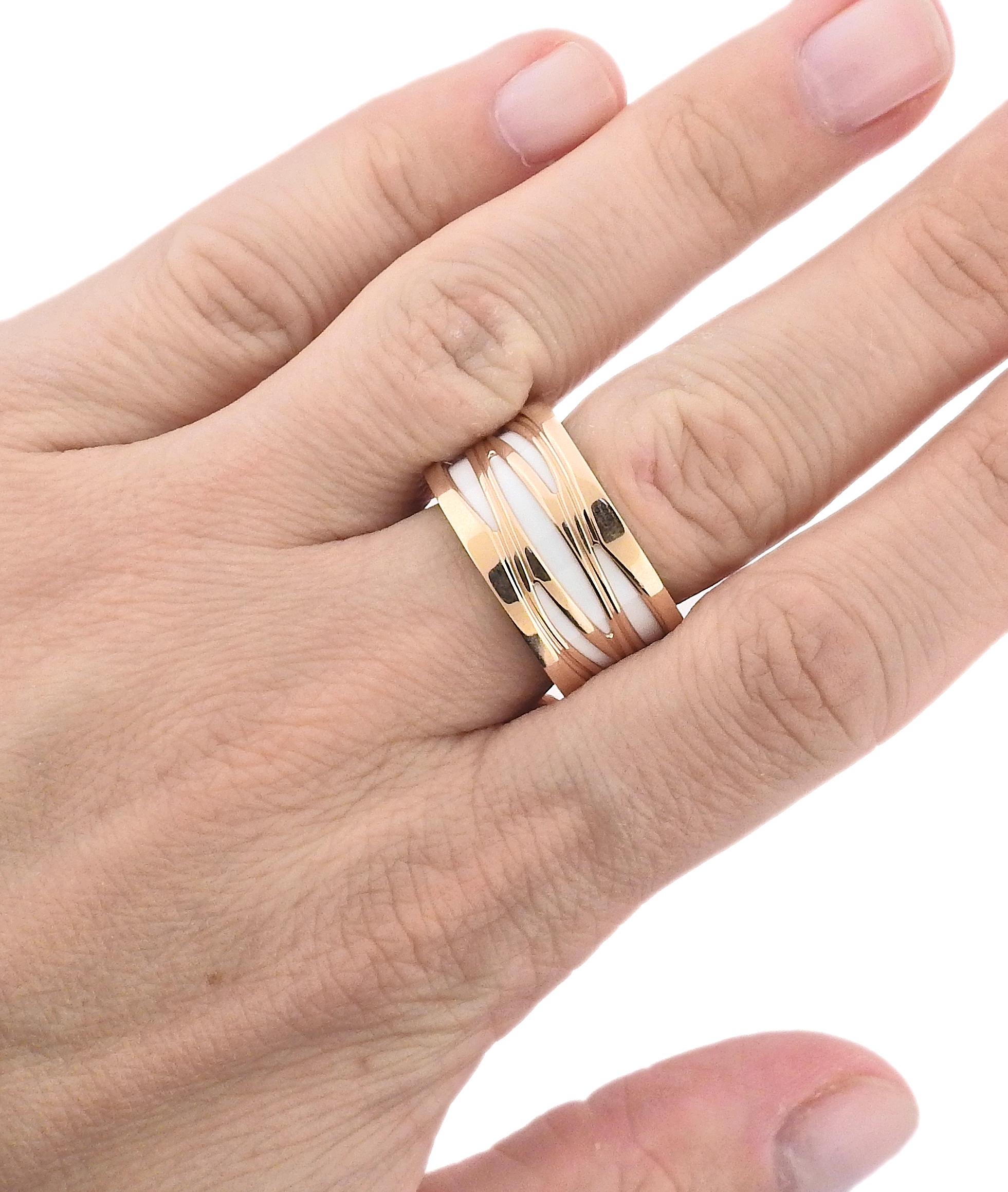 bulgari ceramic ring