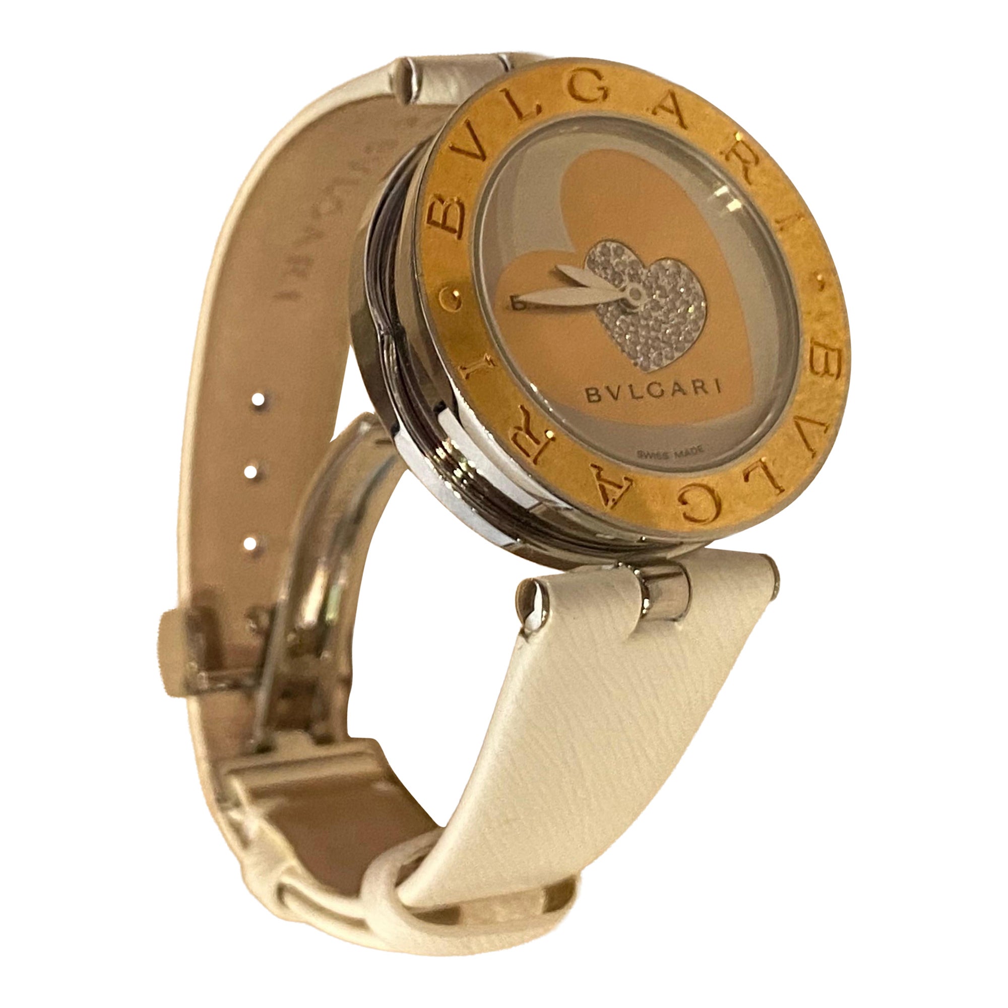 Orologio Bulgari B.Zero1 in acciaio e oro, referenza BZ P 35 S