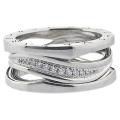 Bulgari B.Zero1 White Gold Diamond Ring