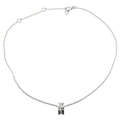 Bulgari B.Zero1 White Gold Pendant Necklace