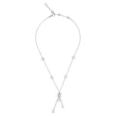 Bulgari B.Zero1 White Gold Pendant Necklace with Original Box