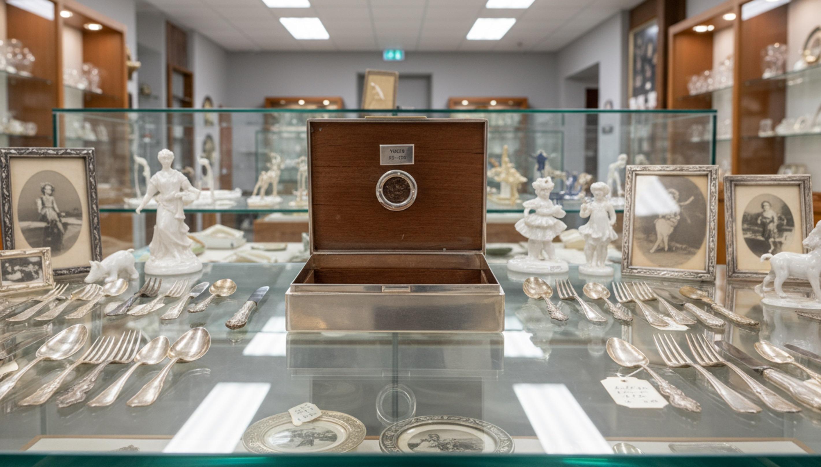 Un rare boîtier Bulgari en argent sterling, avec des encadrements en or 18kt, centré sur une ancienne pièce de monnaie romaine. Fabriqué en Italie, vers 1970.

La boîte est ornée d'un médaillon en forme de pièce de monnaie romaine antique et d'une