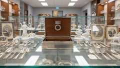 Bulgari Case in Sterling Silver & 18kt Gold Framings & Roman Coin, Italy 1970s