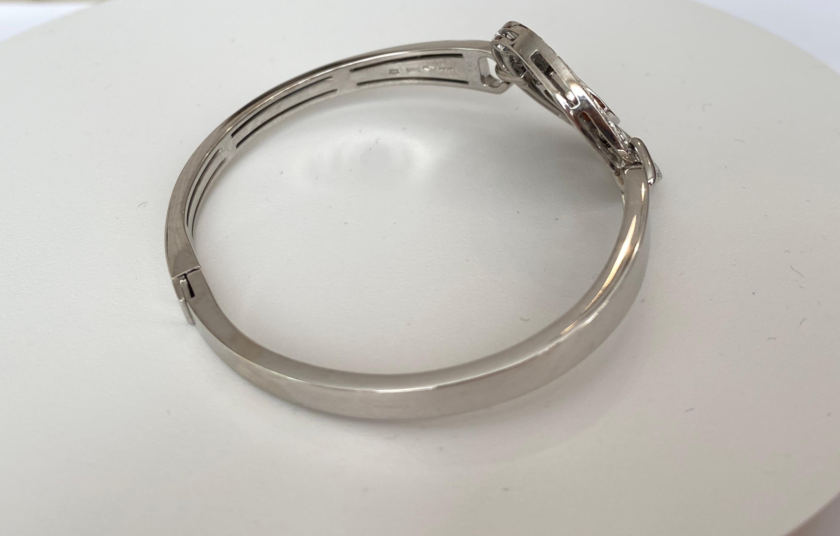 Bulgari Bvlgari-Armband aus Weißgold mit Cerchi Astrale-Diamant 1