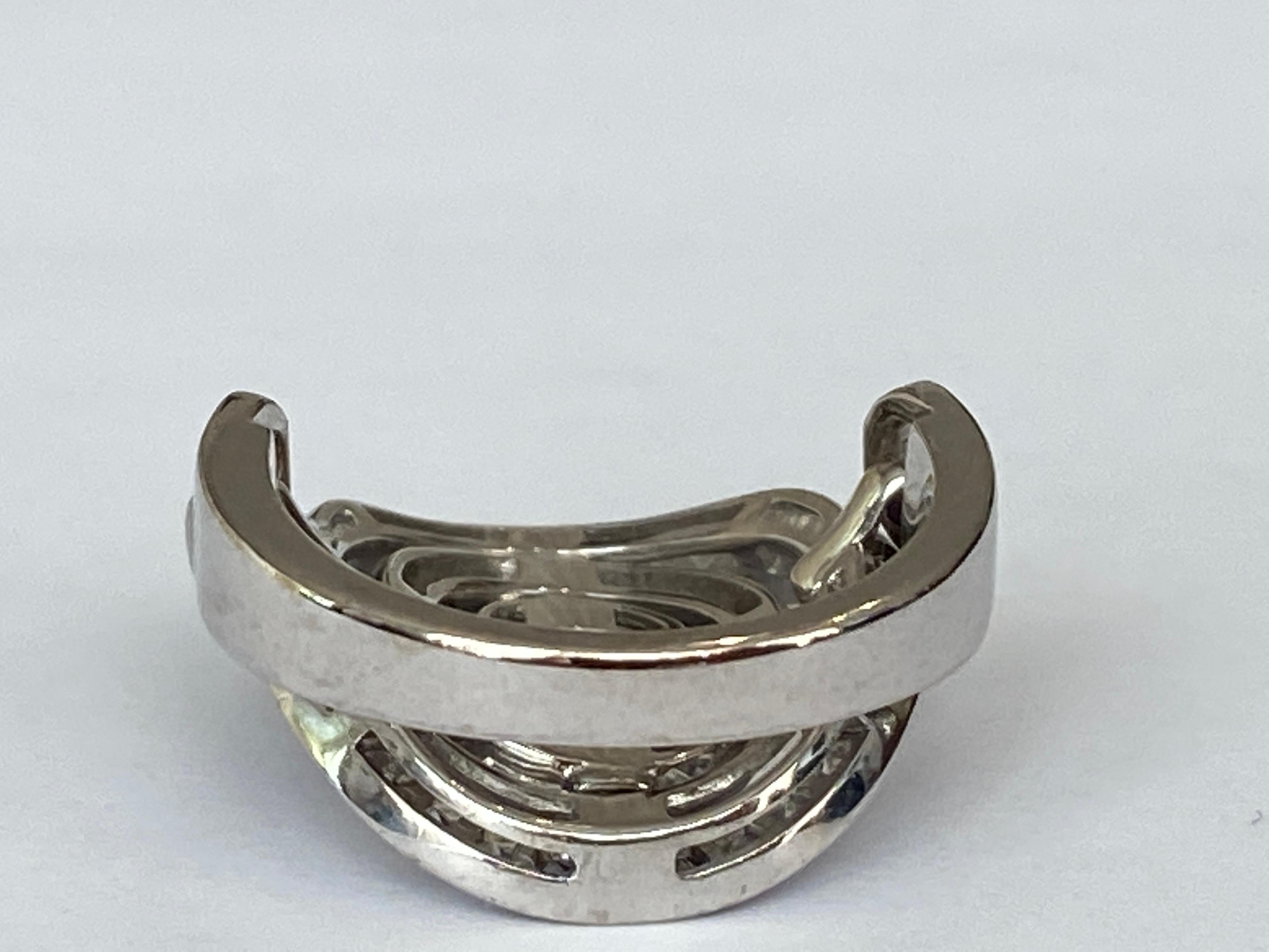 Bulgari Cerchi Astrale Diamond White Gold Bvlgari Ring 1