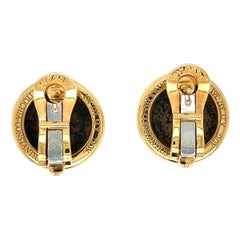 Bulgari Certified Monete Gold Rare Ancient Coin Earrings