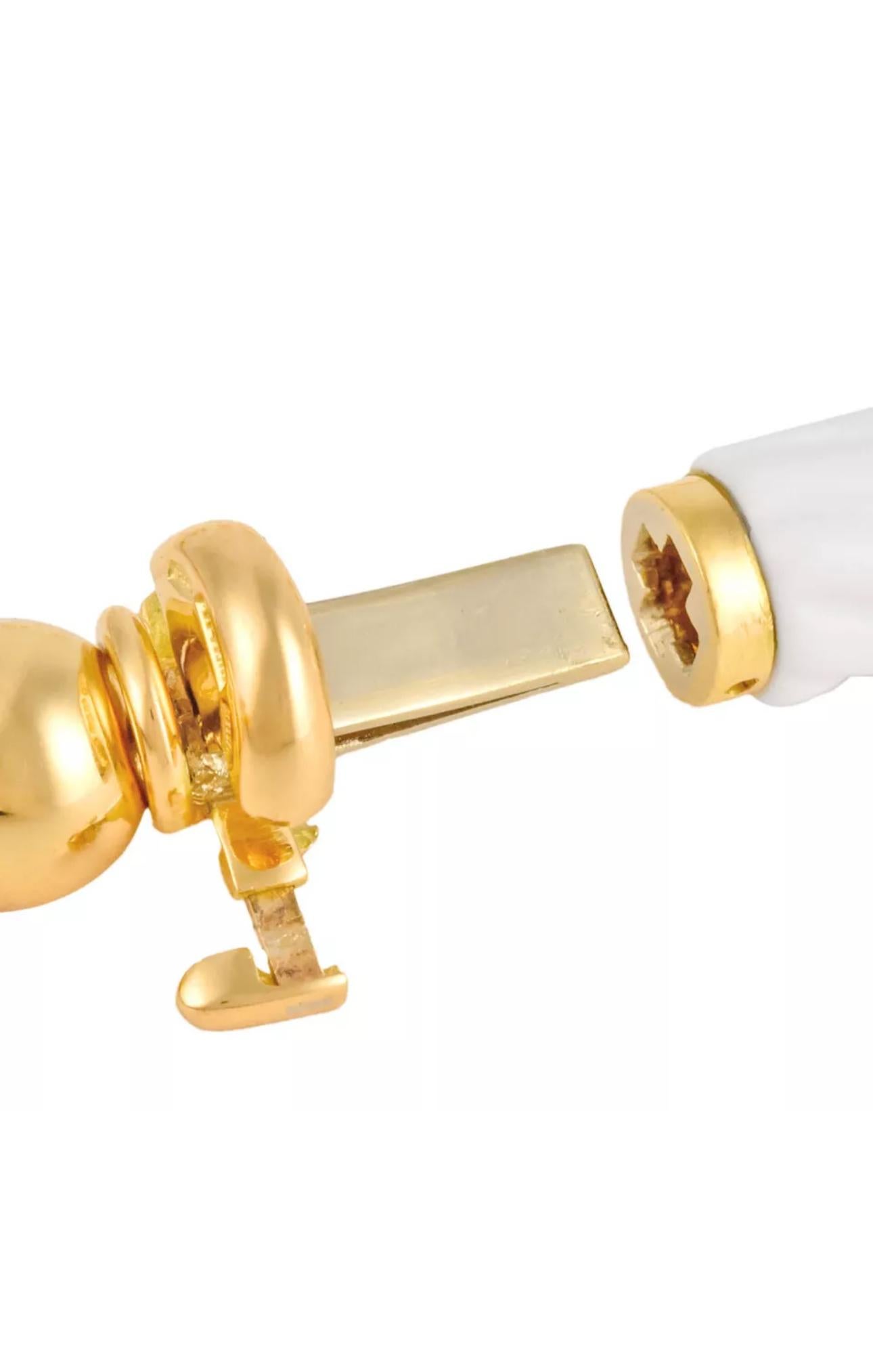 Women's Bulgari Chandra Porcelain Gold Demi Parure