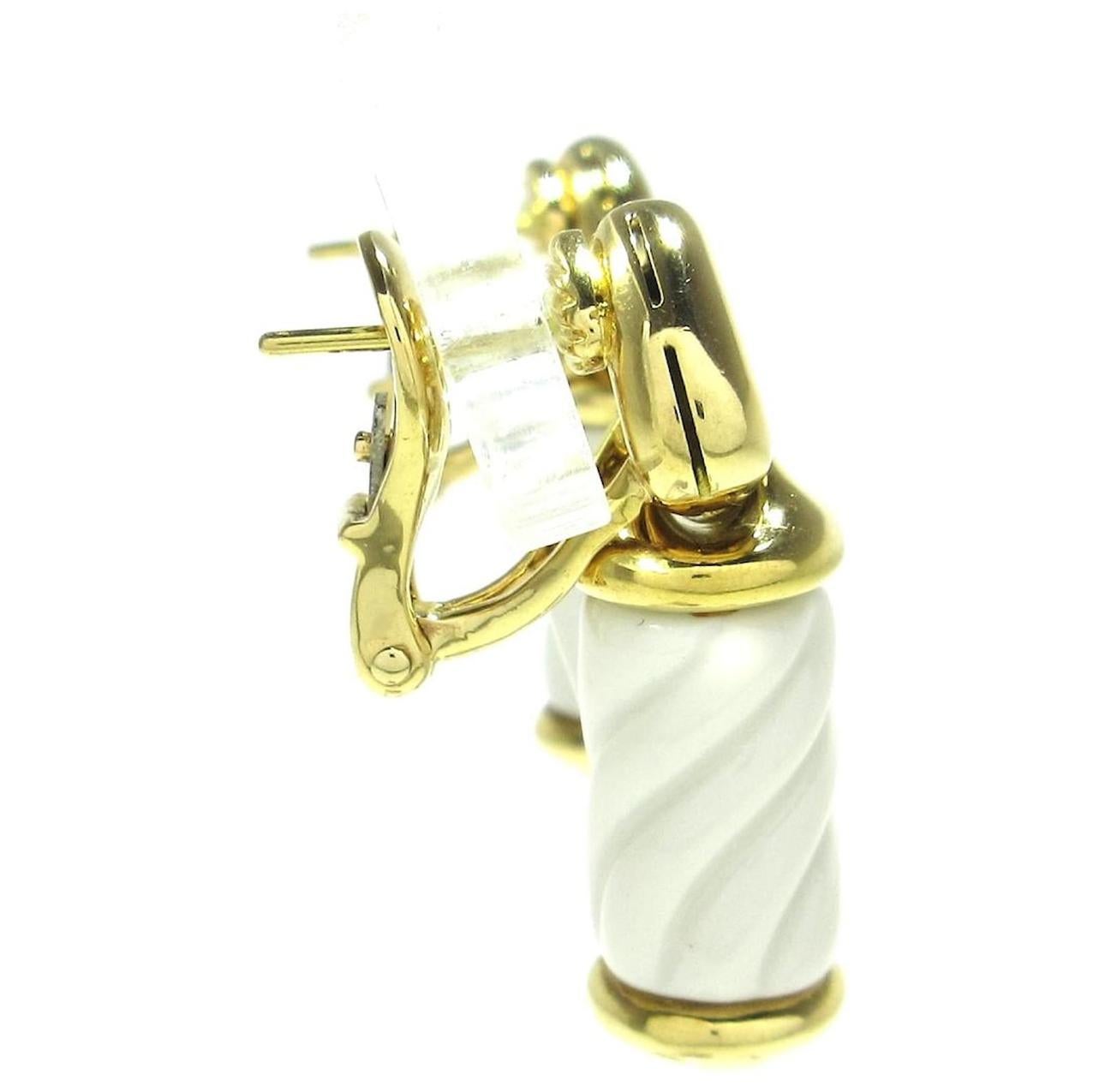 Bulgari Chandra Porcelain Gold Demi Parure 3
