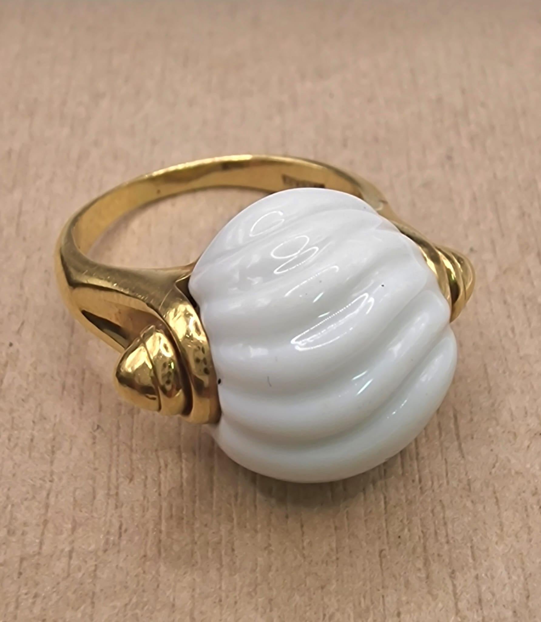 Une superbe bague Bulgari 