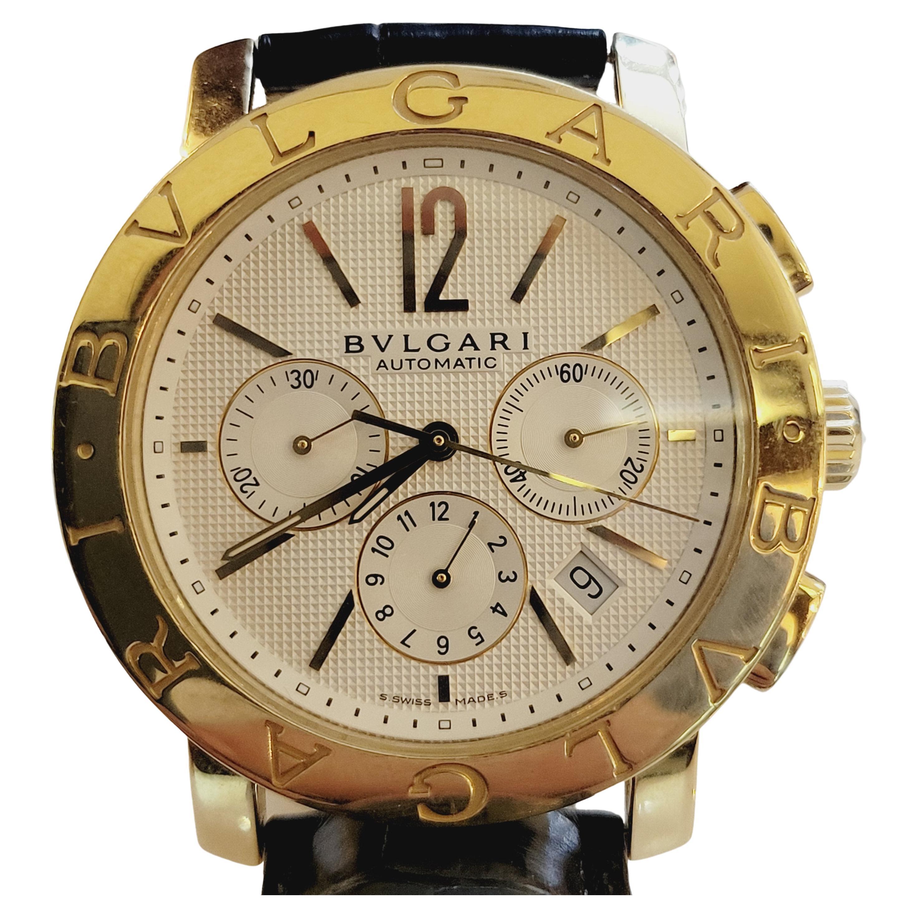 Chronographe Bulgari en vente