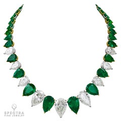 Bulgari Colombian Emerald Diamond Suite