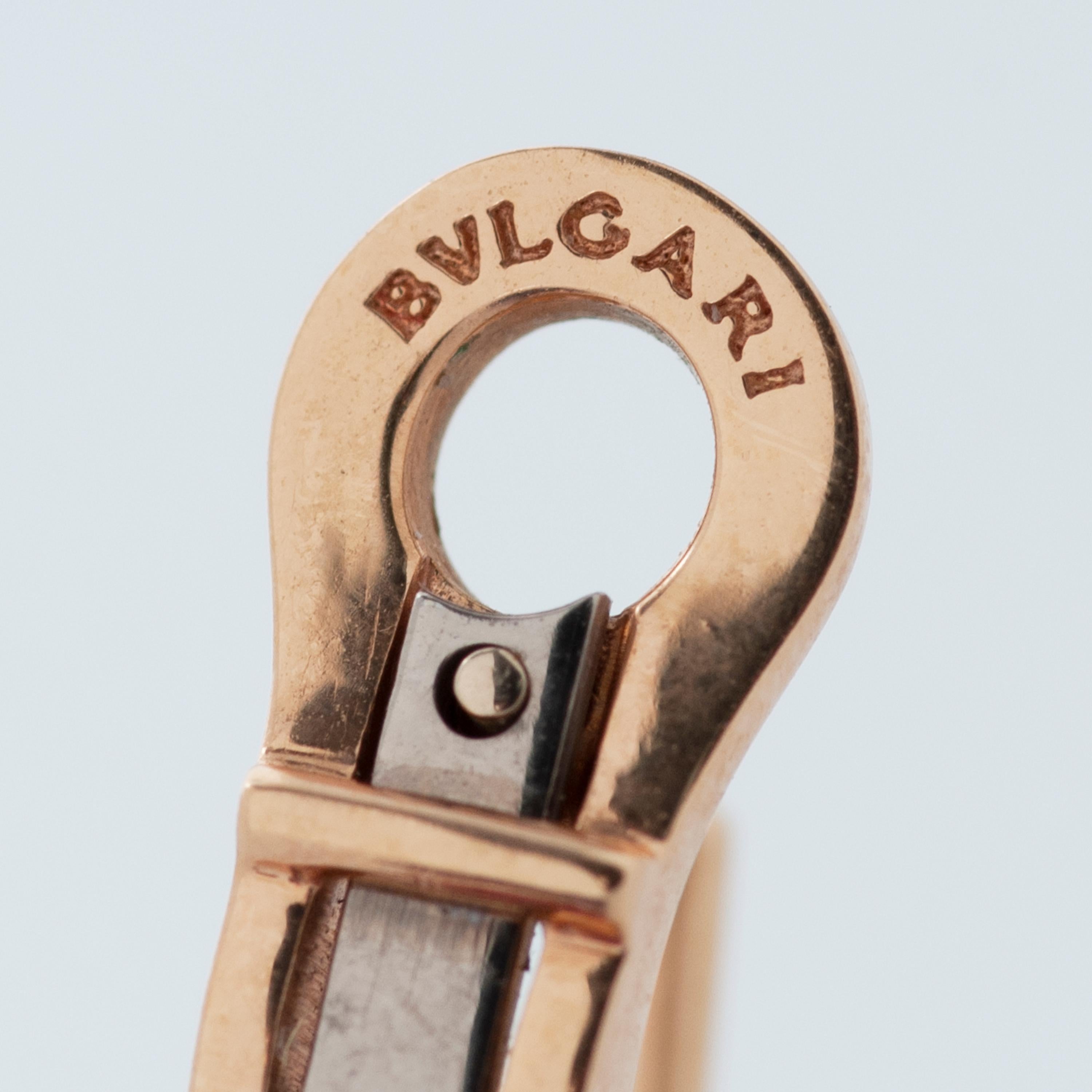 Bulgari Color Treasures Collection Diamant- und Multi-Edelstein-Ohrringe in 18KYG 1