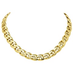 Bulgari Contemporary 18 Karat Gold Chain Bvlgari Necklace