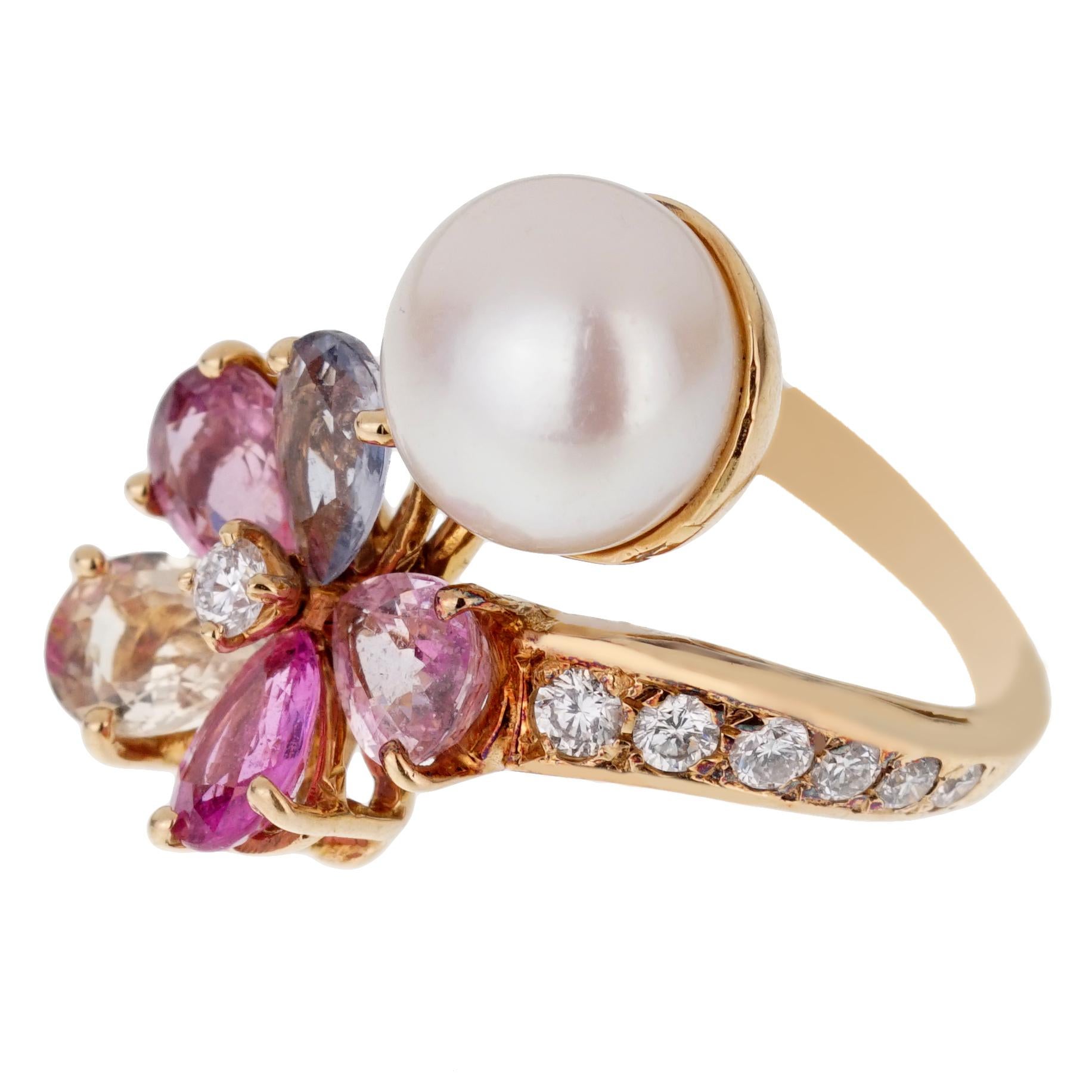 bvlgari flower ring