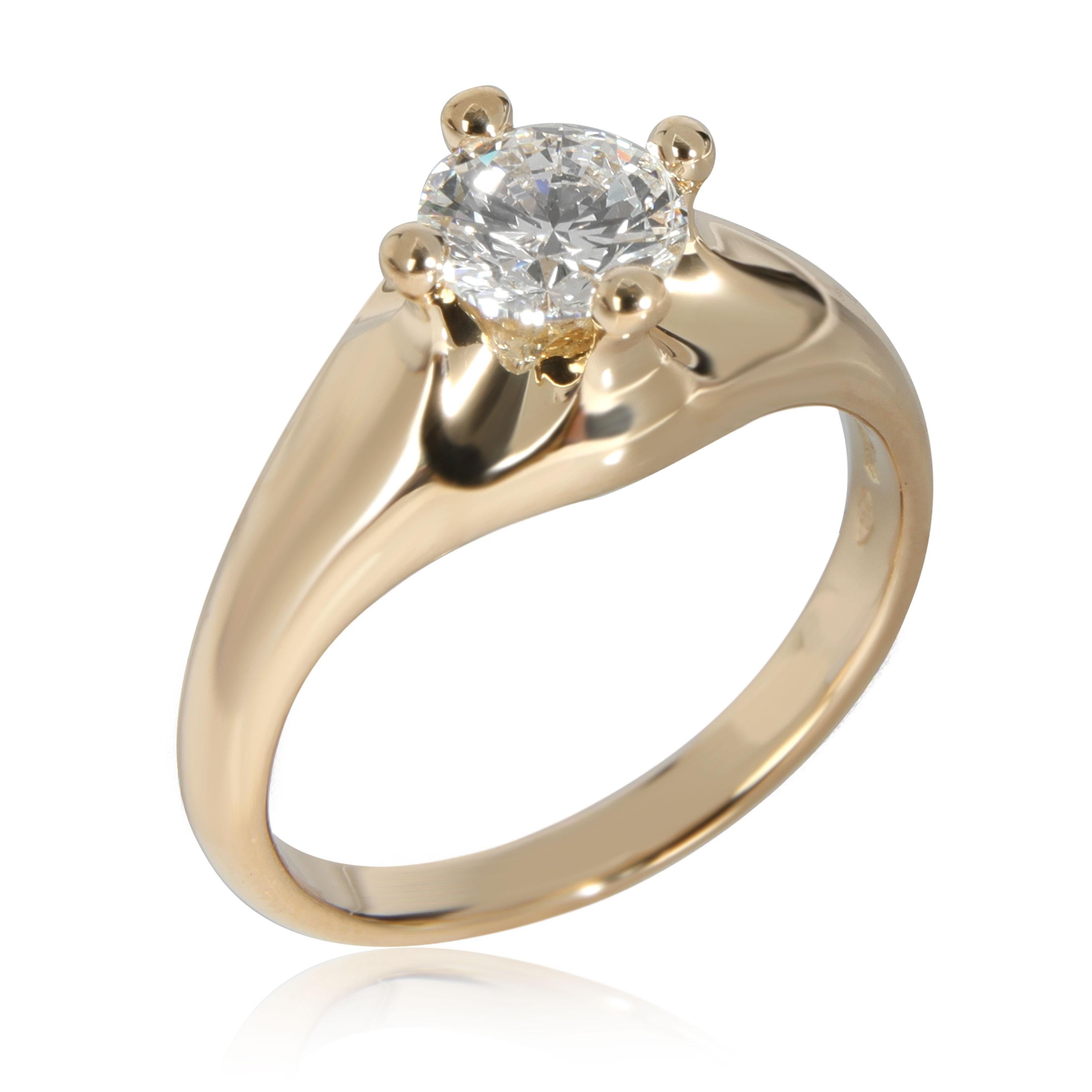 Bulgari Corona Diamond Solitaire Engagement Ring in 18K Gold G VS1 0.65 CTW

PRIMARY DETAILS
SKU: 112137
Listing Title: Bulgari Corona Diamond Solitaire Engagement Ring in 18K Gold G VS1 0.65 CTW
Condition Description: Retails for 7,500 USD. In
